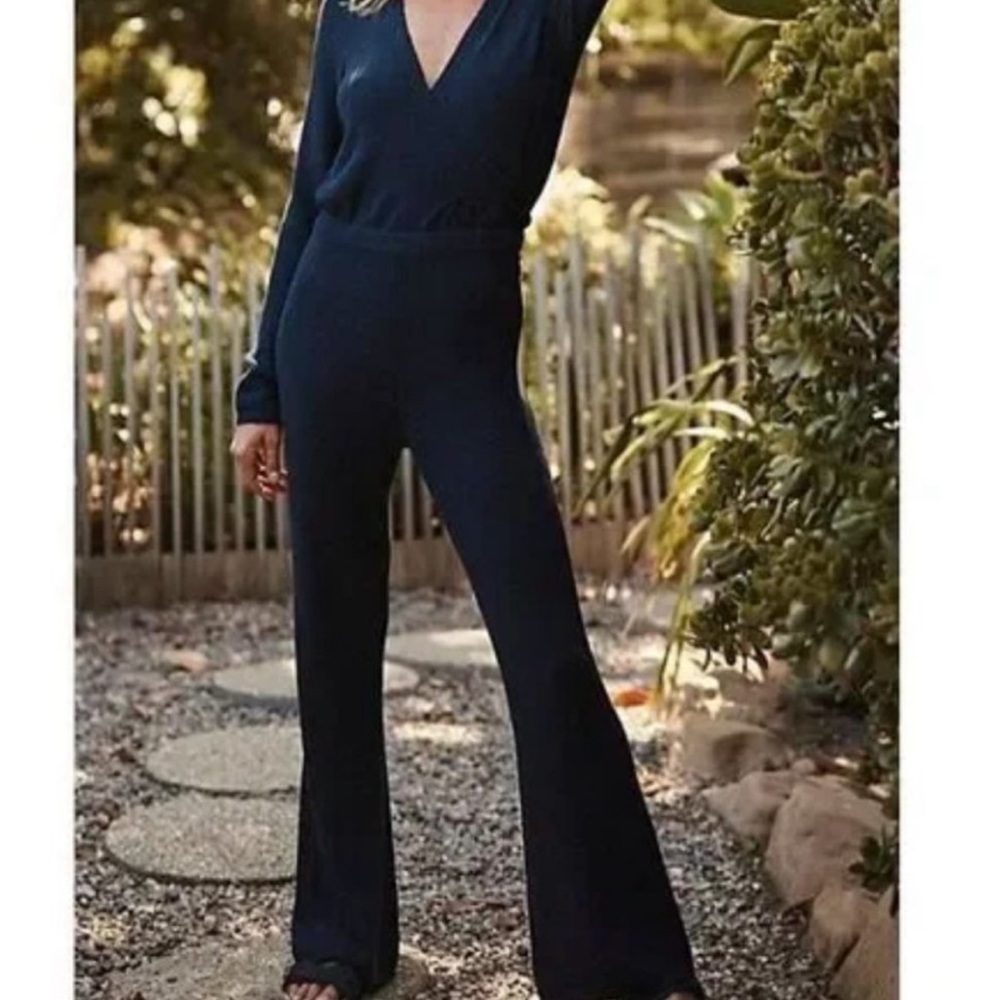 Free People Beach Women’s Sweater Navy Jumpsuit